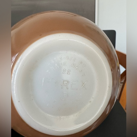 Vintage PYREX Town & Country cinderella mixing bowls - 440 Complete Set - Picture 5 of 14